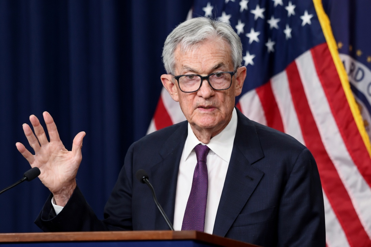 The United States Federal Reserve, headed by Jerome Powell (above), has moved to hold interest rates steady for the second time in 2026 [Kevin Lamarque/Reuters]