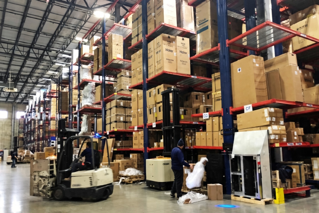 Galpão de estoque em Glenview, Illinois (EUA) (Richa Naidu/Reuters)